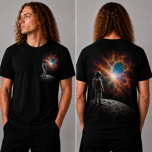 Astronaut print top