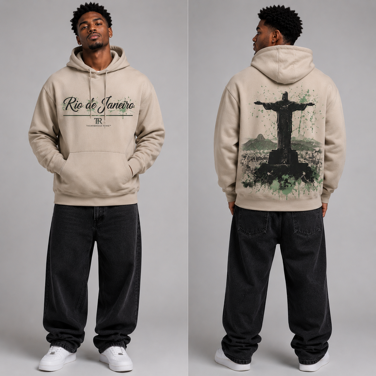 Rio de Janeiro silhouette hoodie