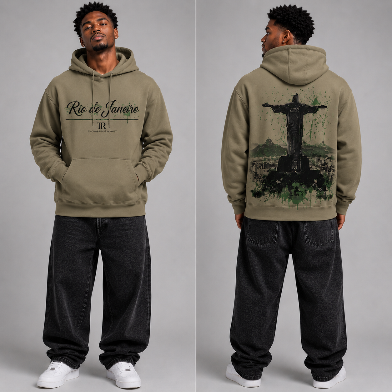 Rio de Janeiro silhouette hoodie