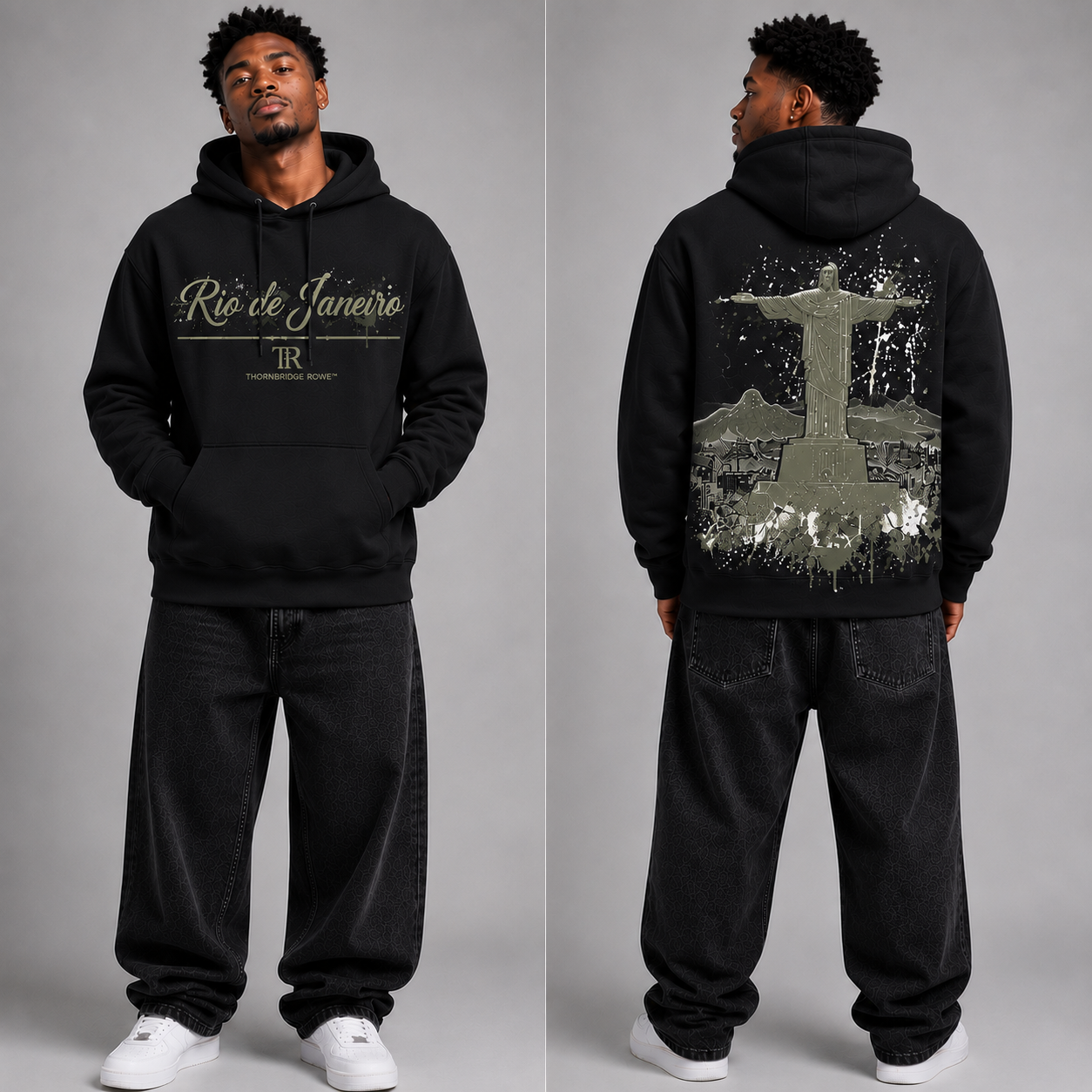 Rio de Janeiro silhouette hoodie