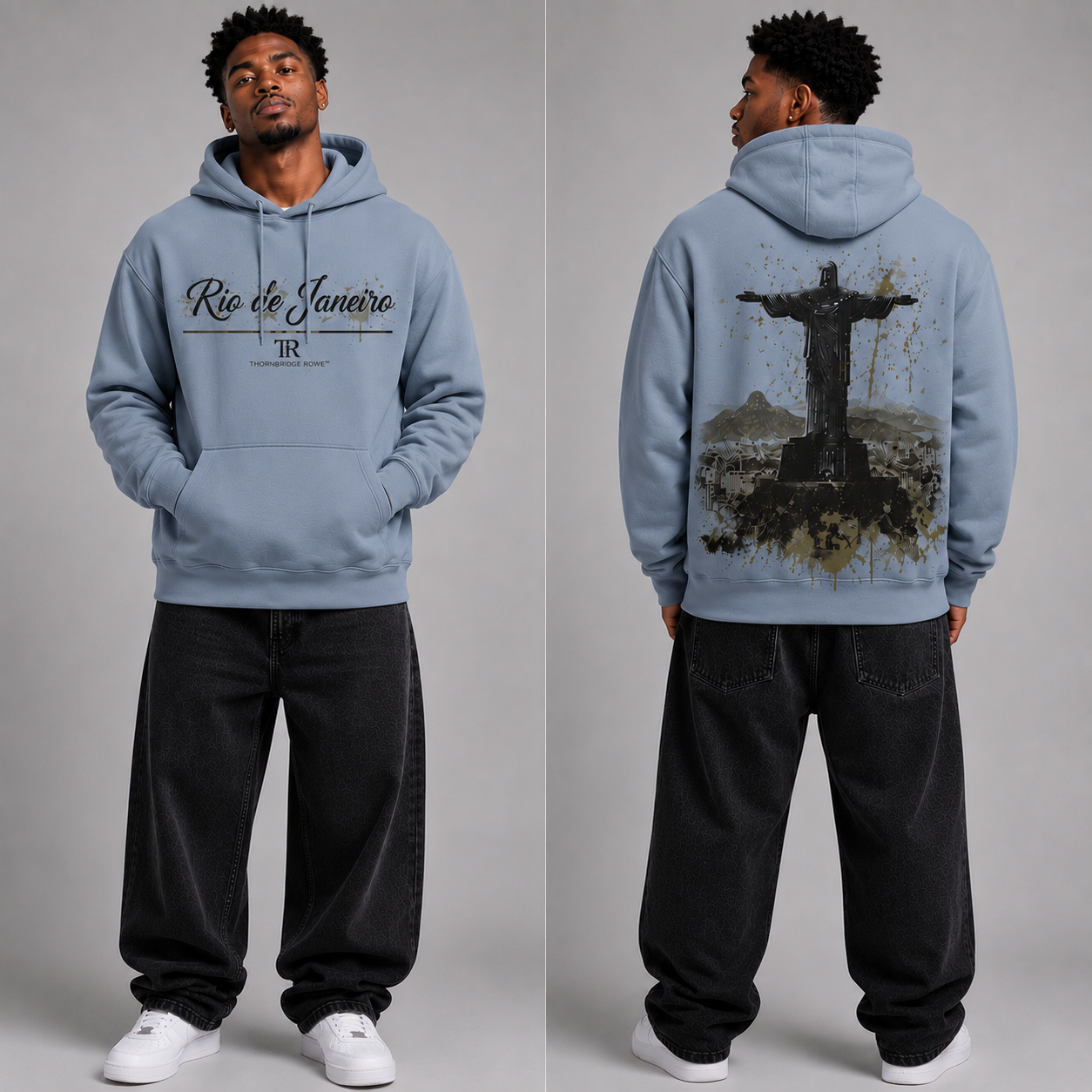 Rio de Janeiro silhouette hoodie