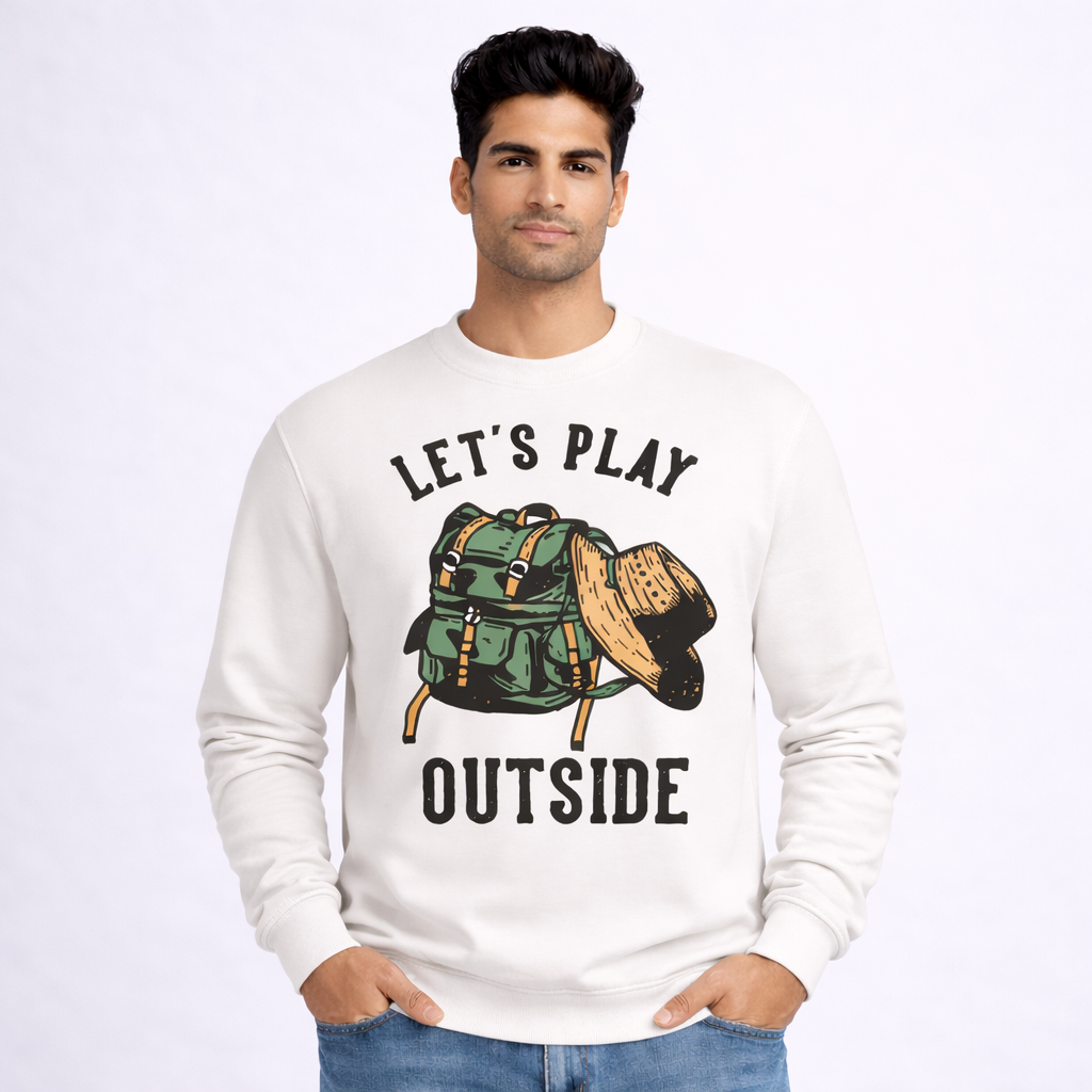 Let's Play Outside Sweatshirt