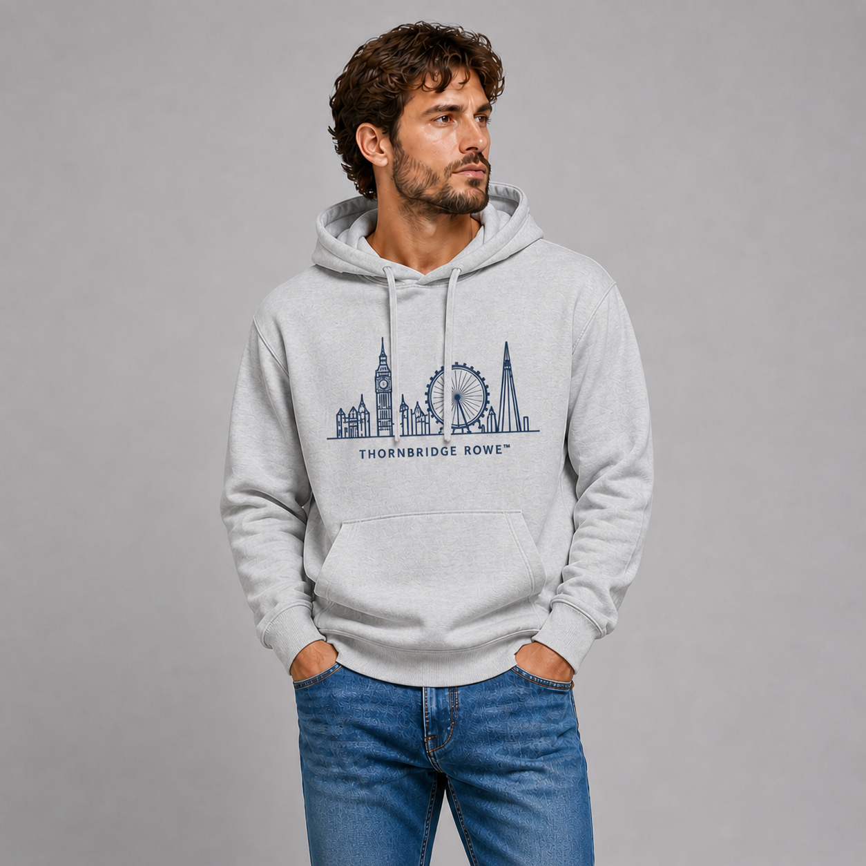 Thornbridge Rowe London Skyline Hoodie