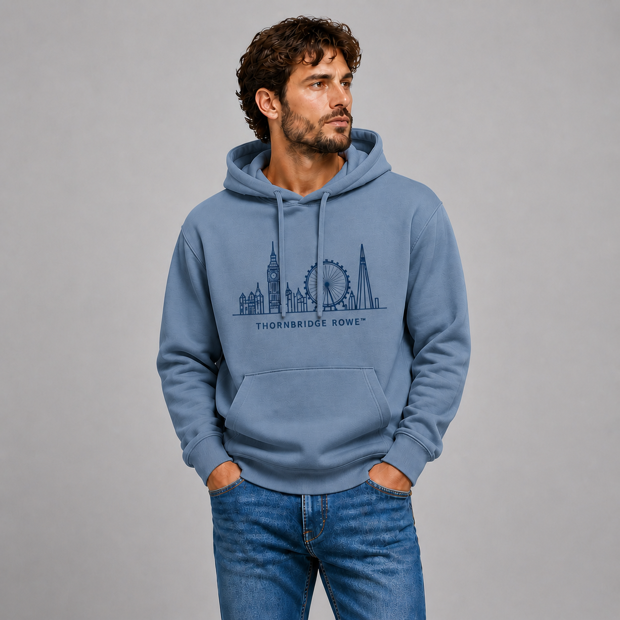 Thornbridge Rowe London Skyline Hoodie