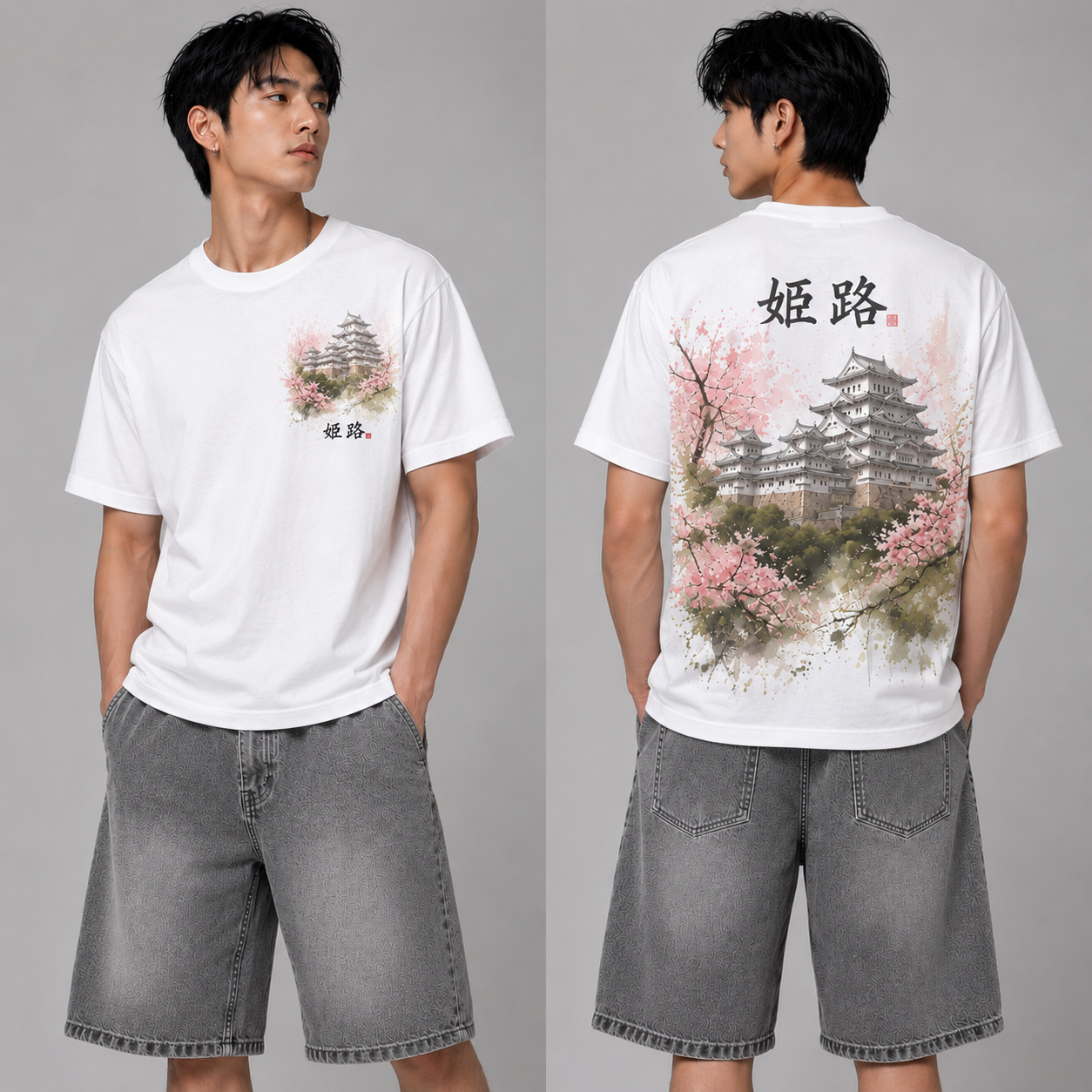 himeji print top