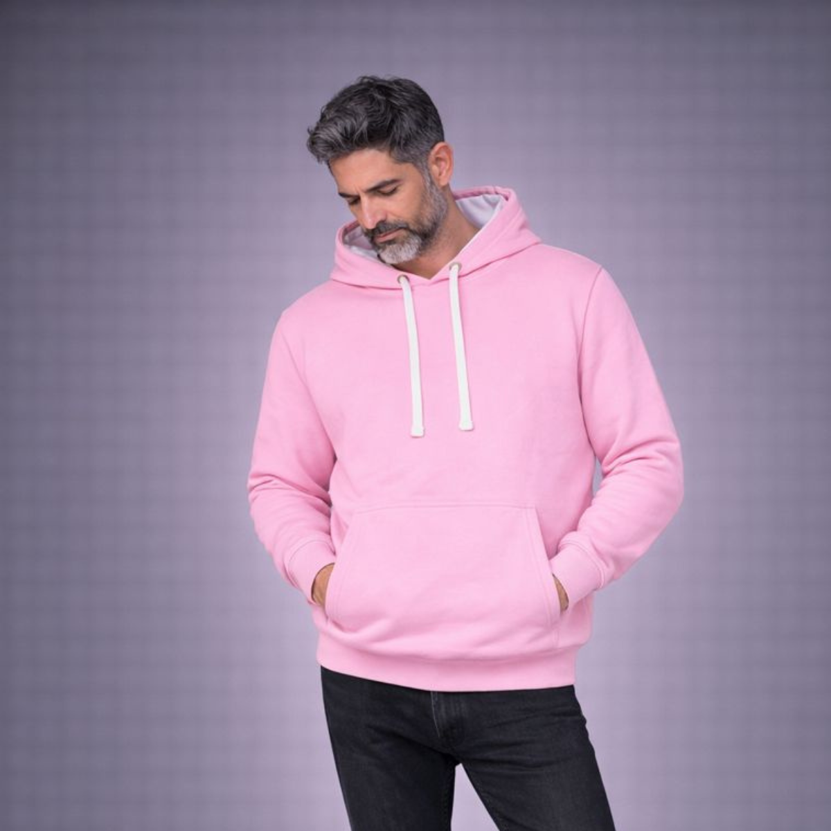 Mens Premium Mixed Colour Pouch Pocket Hoodie