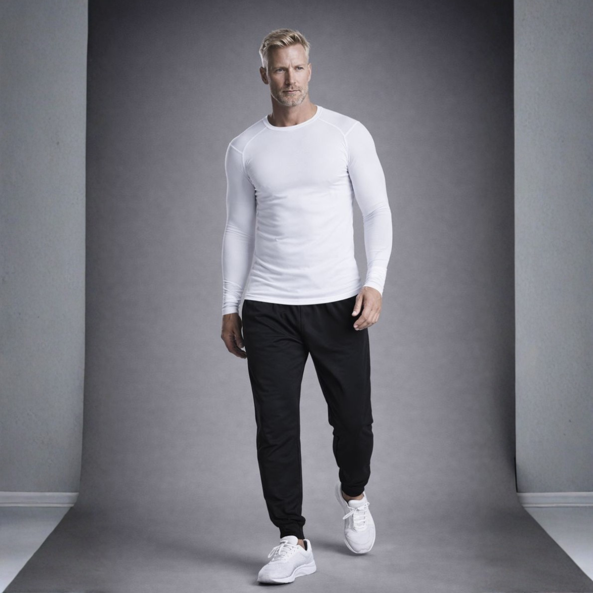 Fitted Long Sleeve Base Layer T-shirt