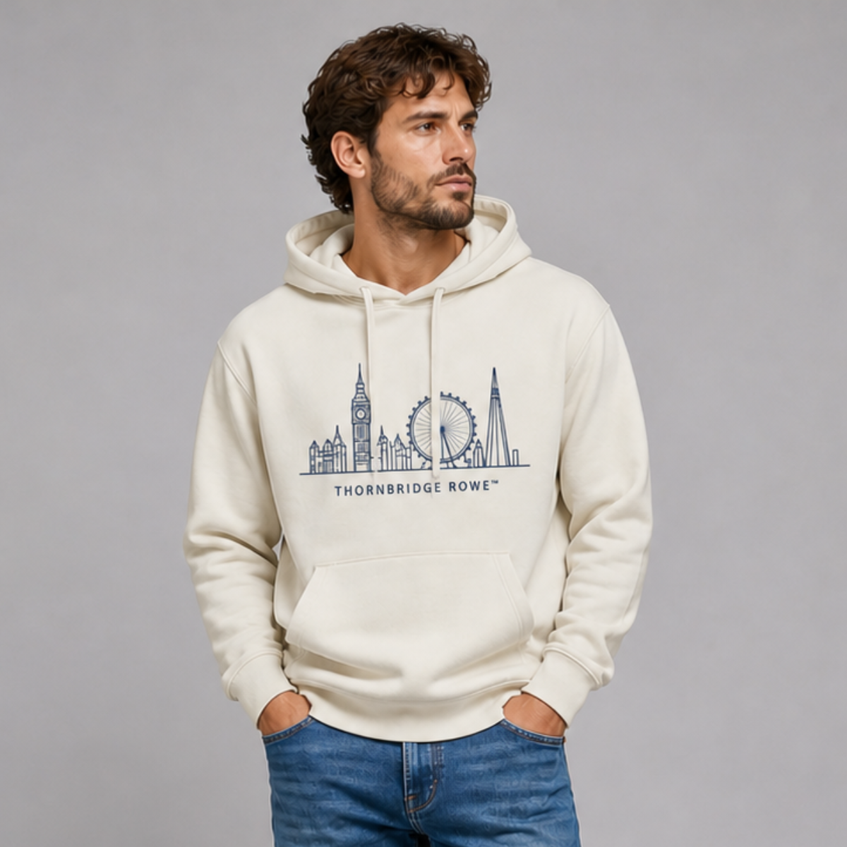 Thornbridge Rowe London Skyline Hoodie